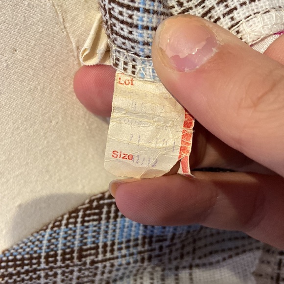 ❌SOLD ❌ Vintage 70's Pleated Plaid Maxi Skirt - Picture 5 of 6